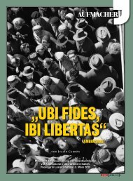 Ubi fides, ibi libertas - Gemeinschaft und Befreiung Österreich