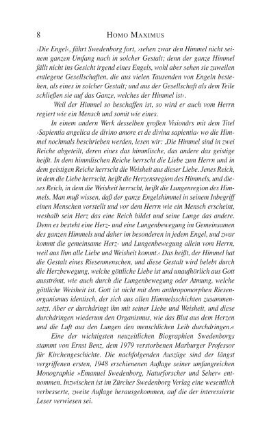 PDF | Homo Maximus - Swedenborg Zentrum Zürich