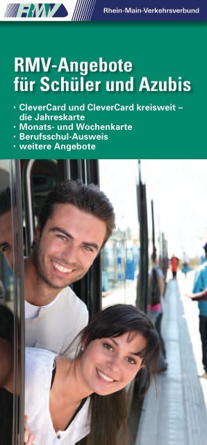 RMV-Angebote für Schüler und Azubis - Broschüre (PDF