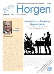 Jakobsleiter – Tonleiter – Himmelsleiter - Evangelisch-reformierte ...