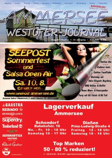 KOSTENLOS! - Ammersee Westufer-Journal