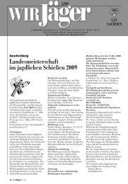 Landesmeisterschaft im jagdlichen Schießen 2009