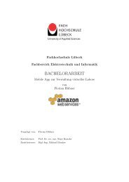 BACHELORARBEIT - Praktische Informatik und betriebliche ...