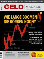 EZB-Zinssenkung - GELD-Magazin