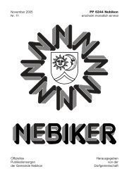 Nebiker - November 2005 - Gemeinde Nebikon