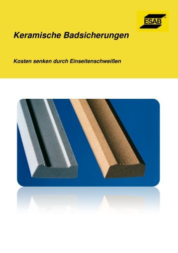 Produktkatalog keramische Badsicherungen - Fuelldraht.de