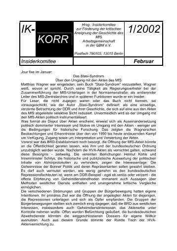 IK- KORR 1/2002 - MfS
