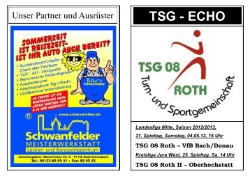 VfB Bach/Donau - TSG 08 Roth