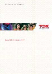 Jahresbericht 2010 - Tiroler Gebietskrankenkasse