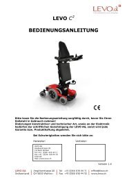 und Serviceanleitung LEVO C3