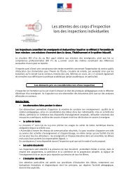 note inspections individuelles rs2012 - Espace Educatif - Rennes