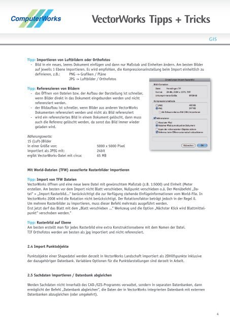 Vectorworks Landschaft Tipps & Tricks GIS - ComputerWorks