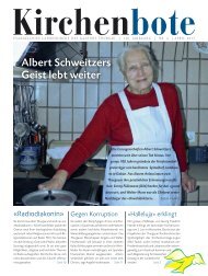 Albert Schweitzers Geist lebt weiter - Albert-Schweitzer-Spital in ...