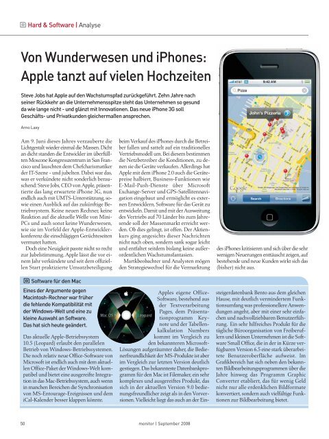 Die komplette MONITOR-Ausgabe 9/2008 können Sie