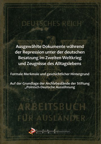 Ausgewählte Dokumente während der - Fundacja Polsko ...