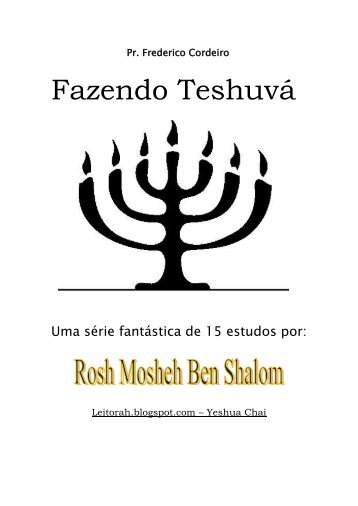 Fazendo Teshuvá - Teshuvahatorah.xpg.com.br