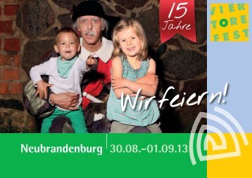 Vier-Tore-Fest 2013 - Touristinfo Neubrandenburg