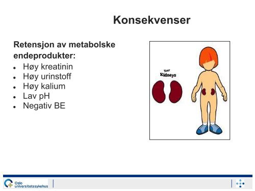 Akutt Nyresvikt og hemodialyse - Intensivt i Oslo