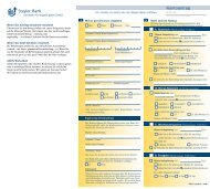 Kontoantrag Sparbuch - Steyler Bank GmbH