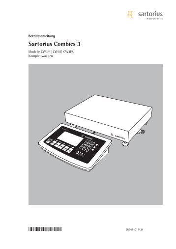 Sartorius Combics 3 - Automatic System GmbH