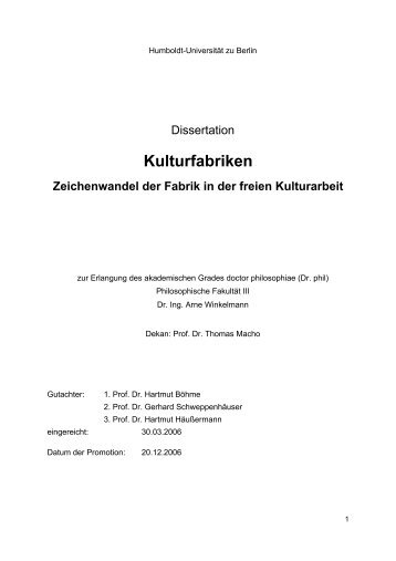 Download Dissertation 2006 von zn.net (10.9 MB)