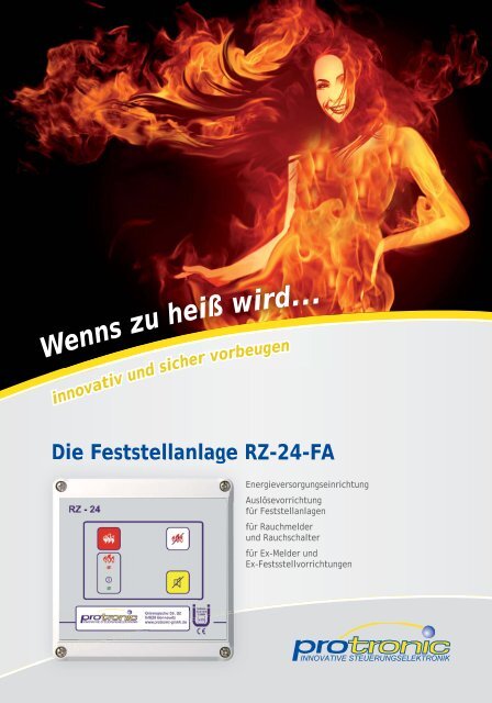 Die Feststellanlage RZ-24-FA - Feuerschutz TEC Stuttgart GmbH