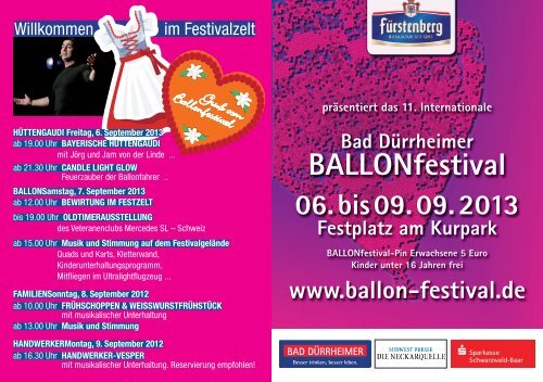 BALLONfestival Bad Dürrheim