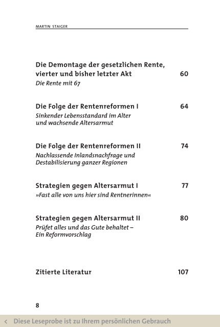 Diese Leseprobe ist zu Ihrem persönlichen Gebrauch > - Publik ...