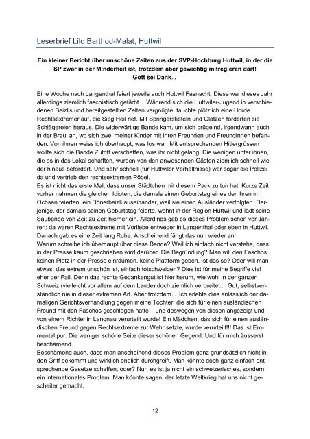 Nr. 02 Mai 2013 Parolen zu den eidgenössischen ... - SP Langenthal