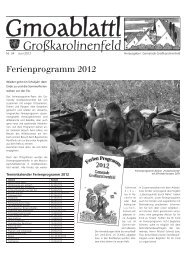 Großkarolinenfeld - merkMal Verlag