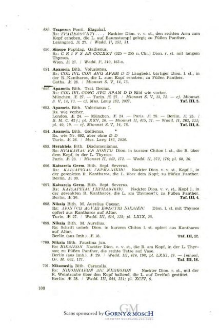 1949 Band I - Bayerische Numismatische Gesellschaft