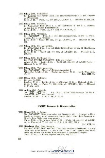 1949 Band I - Bayerische Numismatische Gesellschaft