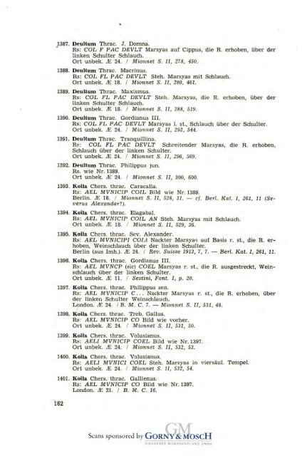 1949 Band I - Bayerische Numismatische Gesellschaft