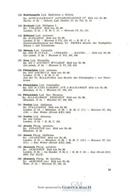 1949 Band I - Bayerische Numismatische Gesellschaft