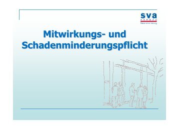 Referat Meichssner - Mitwirkungspflicht