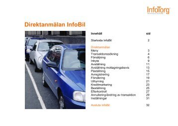 gamla Direktanmälan - InfoTorg