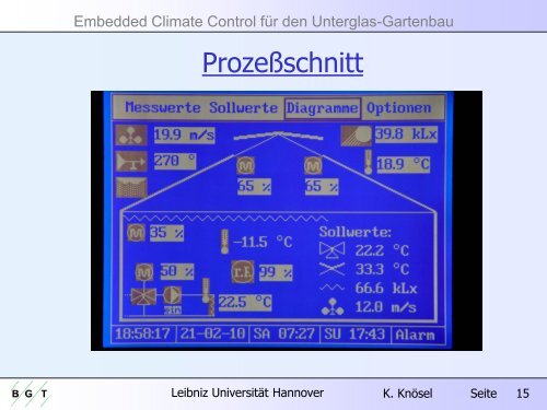 Embedded Climate Control für den Unterglas-Gartenbau