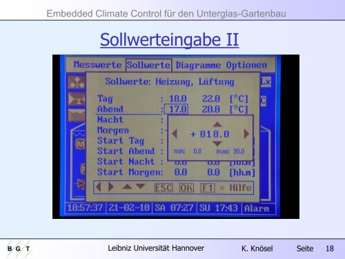 Embedded Climate Control für den Unterglas-Gartenbau