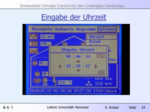 Embedded Climate Control für den Unterglas-Gartenbau