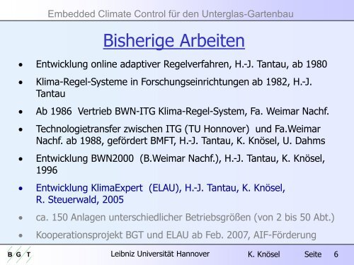 Embedded Climate Control für den Unterglas-Gartenbau