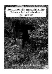 Sensationelle megalithische Nekropole bei ... - Gernot L. Geise