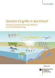 Studie des Kieler Earth Institute