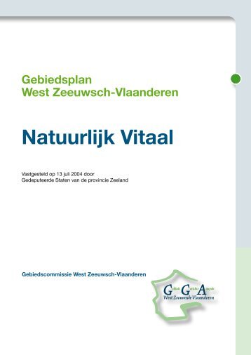 Natuurlijk Vitaal - Provincie Zeeland