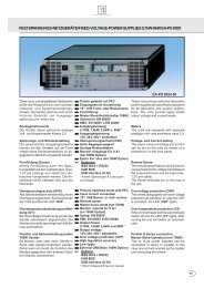 Datenblatt: Serie PS 9000 - EA-Elektro Automatik