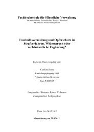 Unschuldsvermutung und Opferschutz im Strafverfahren - Kriminalistik