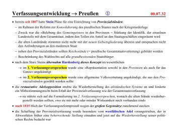 Verfassungsentwicklung (Preußen) - Jens Peter Kutz