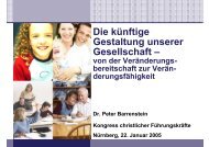 Folien zum Vortrag von Dr. Peter F. Barrenstein - AEU