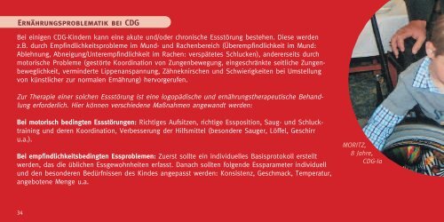 „Eine schmerzliche Wahrheit ist besser als eine Lüge“ - CDG-Syndrom