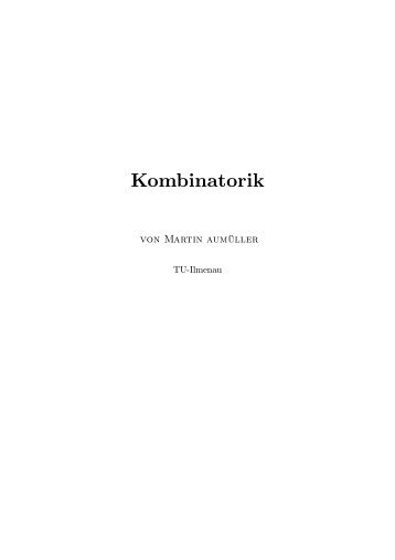 Kombinatorik