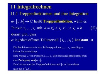 11 Integralrechnen